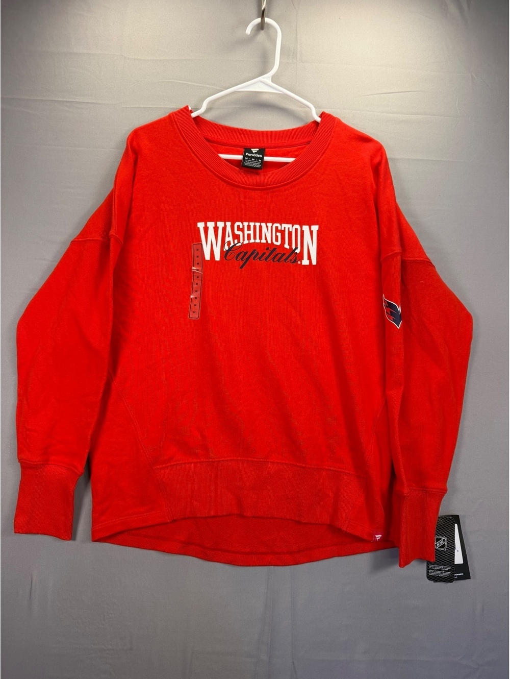 Fanatics Washington Capitals Script Omag Size M